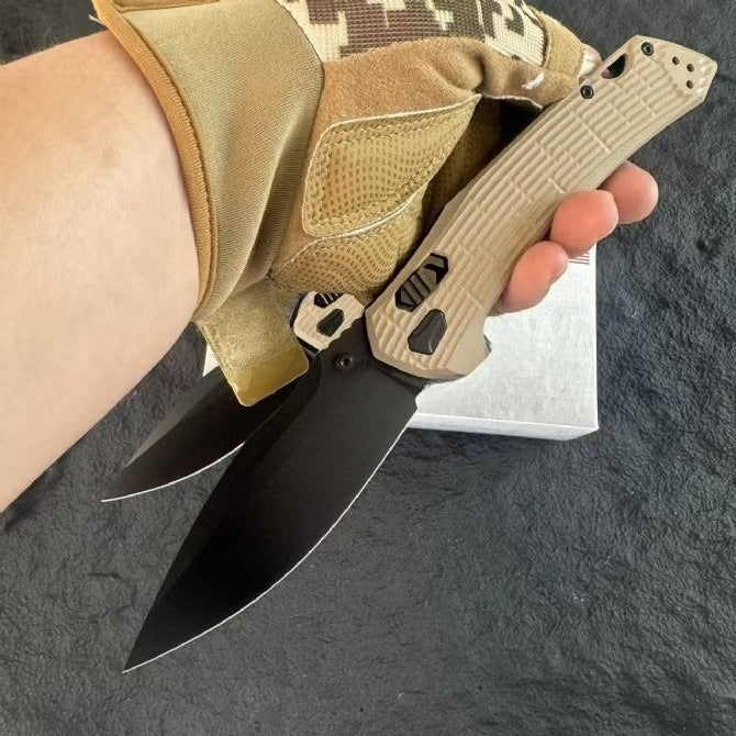 ZT0203 Desert-colored Outdoor Folding Knife