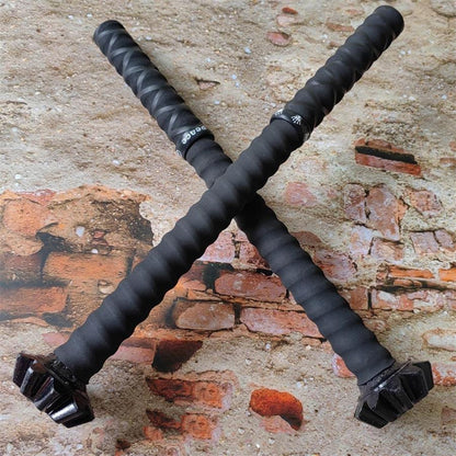 Black 2 Pcs Outdoor Tool