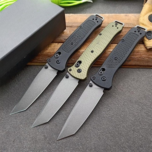 BM537GY Aluminum Alloy Outdoor Folding Knife