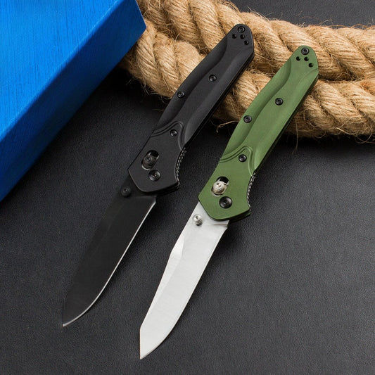 BM940 Aluminum Alloy Handle Outdoor Folding Portable Knife