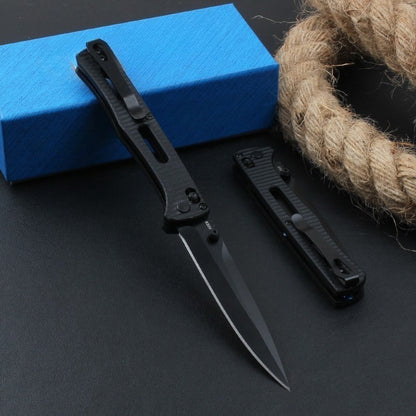 BM417 All-black Folding Outdoor Knife