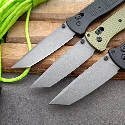 BM537GY Nylon Fiberglass Edition Black Outdoor Folding Knife