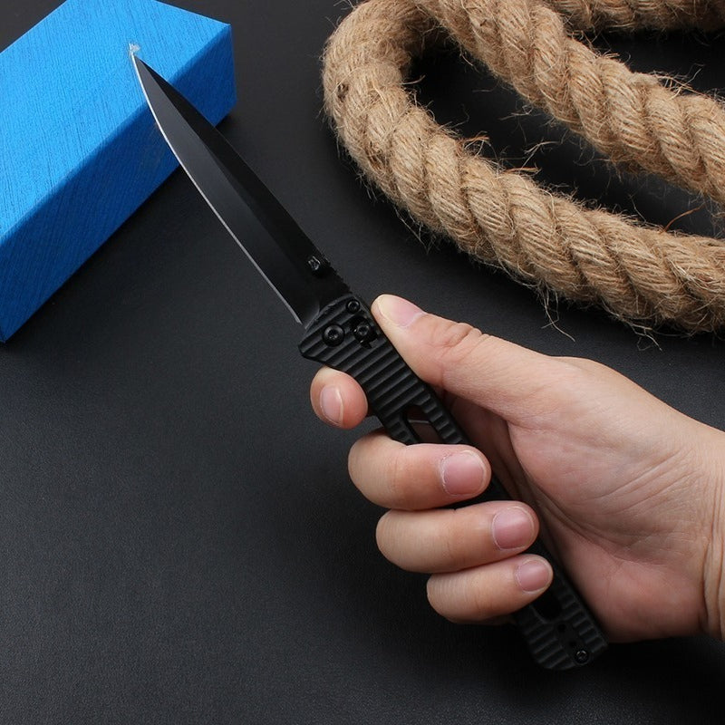 BM417 All-black Folding Outdoor Knife