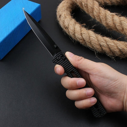 BM417 All-black Folding Outdoor Knife