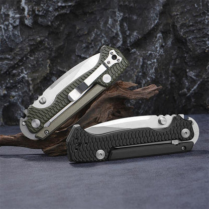 Portable Folding Outdoor G10 6061 Aluminum Handle Pocket Tool