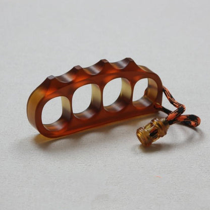 Large Amber Pea Outdoor EDC Tool