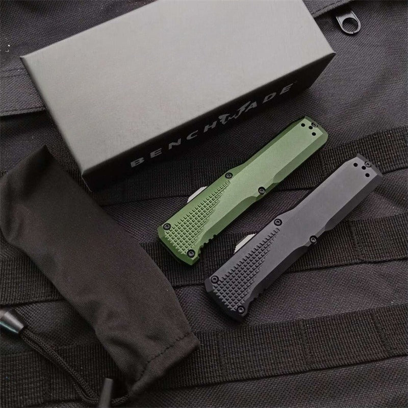 BM4600 T6 Aluminum Alloy Anodized White Portable Outdoor Knife