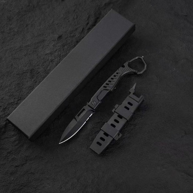 N690 Steel Nylon Fiberglass Outdoor Folding Knife