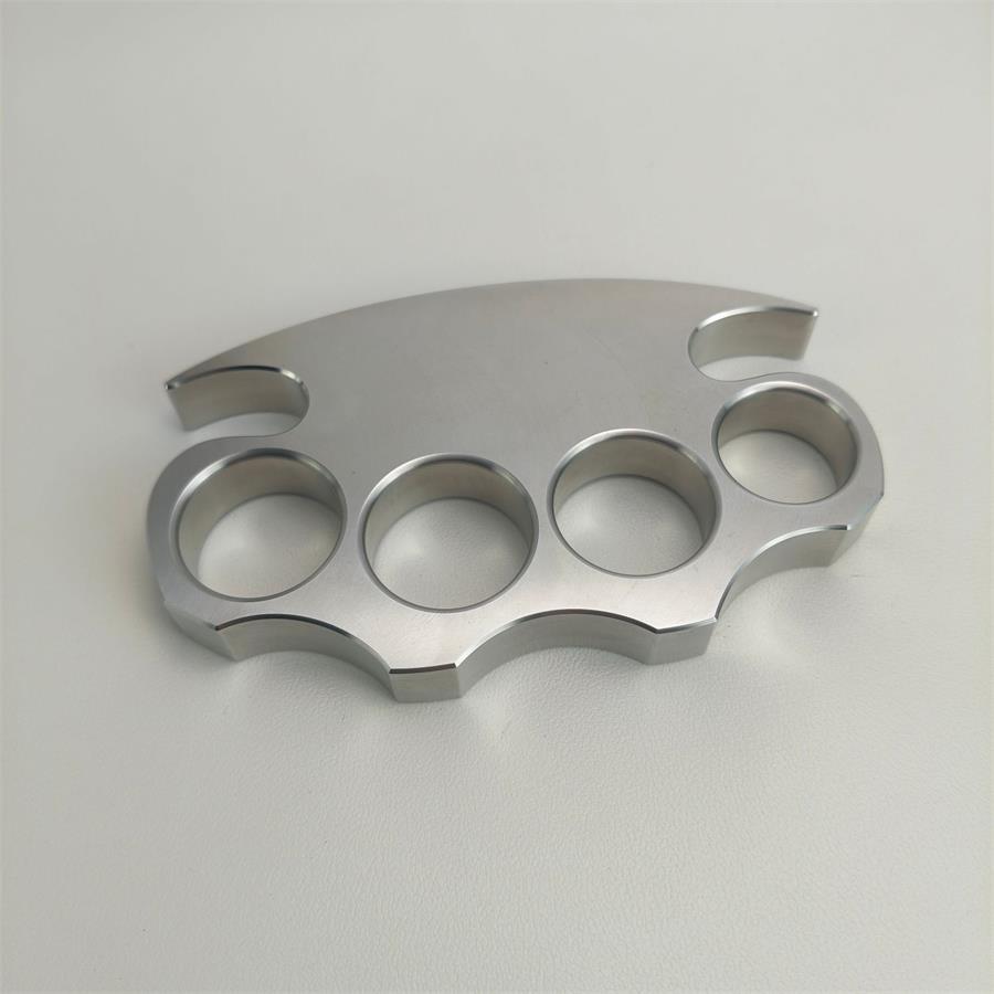 Steel Knuckle Duster Solid Outdoor EDC Self-defense Protective Gear