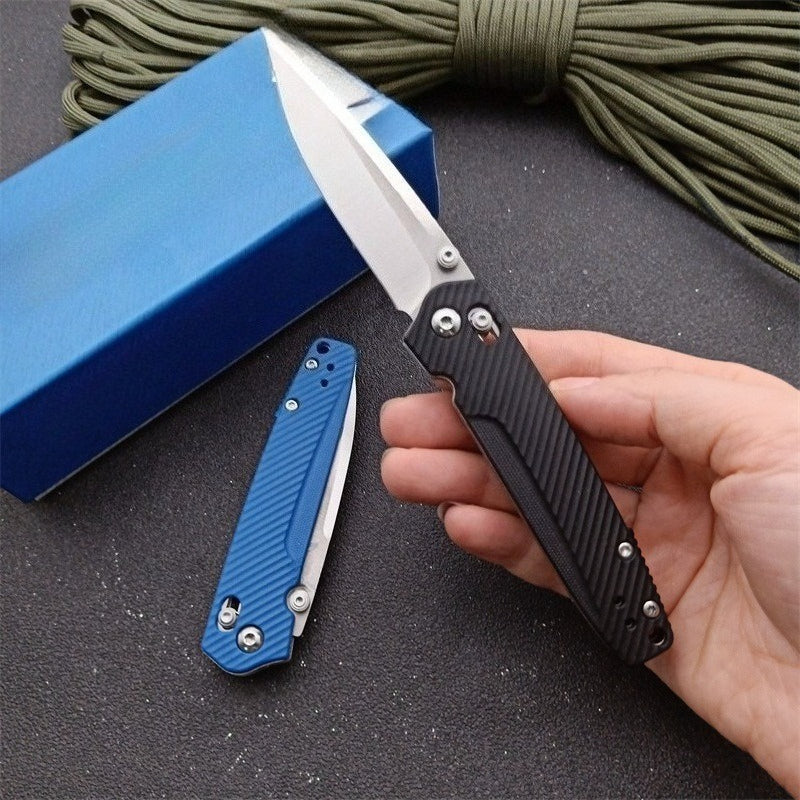 BM485 D2 Steel Fiberglass Edition Outdoor Folding Portable Knife