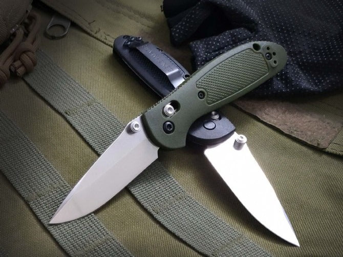 BM556 Nylon Fiberglass Plastic Handle Outdoor Folding Knife
