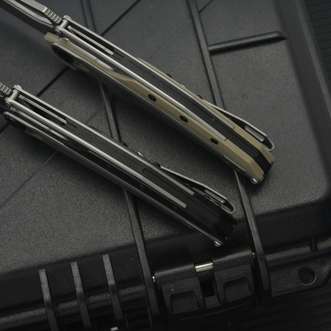 ZT099 G10 8cr13mov Outdoor Folding Knife