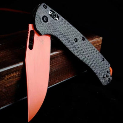 BM15535 Carbon Fiber Handle Outdoor Folding Knife