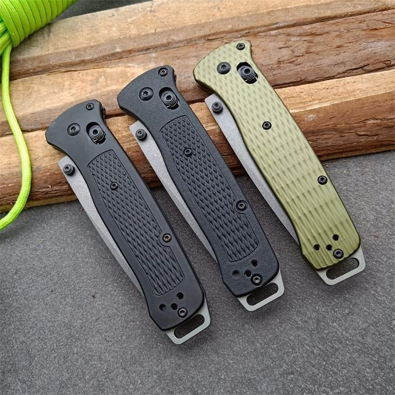 BM537GY Nylon Fiberglass Edition Black Outdoor Folding Knife