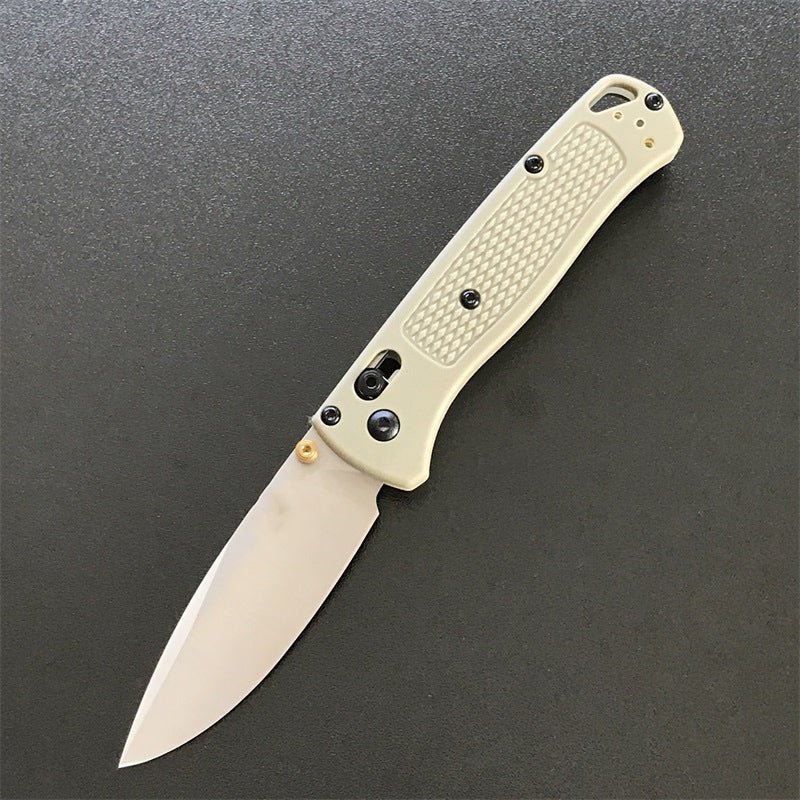 Outdoor BM 535 535S Folding Glass Fiber Camping Pocket Knife