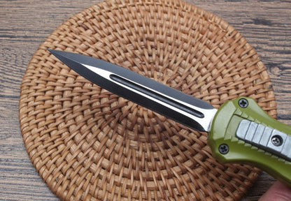 BM3300 Small Green Handle Aluminum Alloy Outdoor Portable Knife