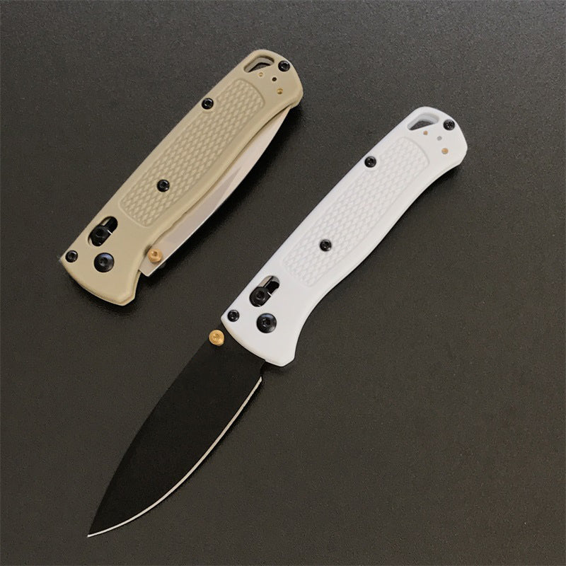 Outdoor BM 535 535S Folding Glass Fiber Camping Pocket Knife