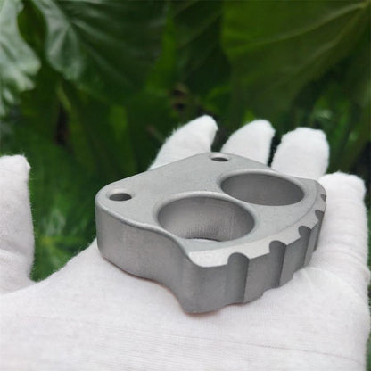 Thick Steel Skull Portable EDC Keychain Backpack Outdoor Tool