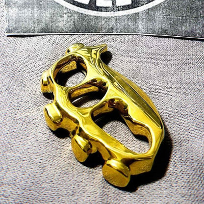 Creative Brass Solid EDC Right Hand Outdoor Tool