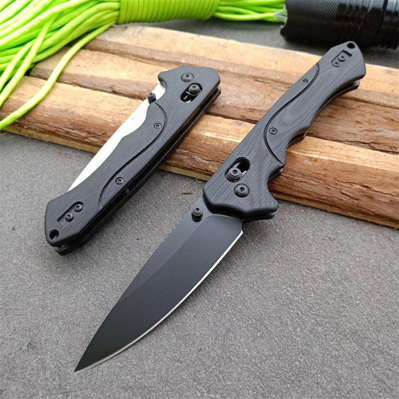 BM615 Mini S30V Outdoor Black Folding Knife