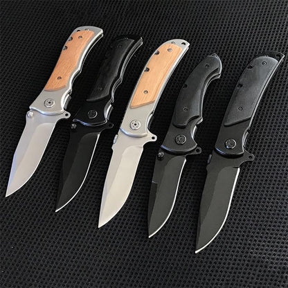 Folding 339 338 337 Wooden Handle Portable Pocket Tool