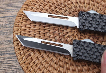Mini Keychain Black Outdoor Knife