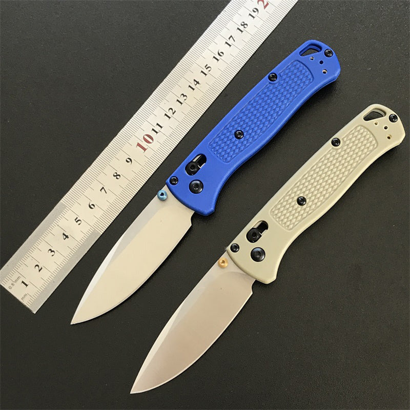 Outdoor BM 535 535S Folding Glass Fiber Camping Pocket Knife
