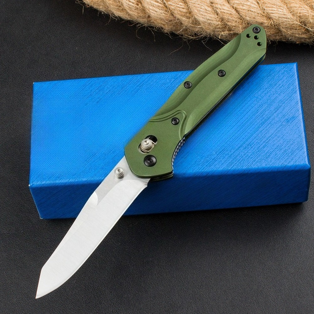 BM940 Aluminum Alloy Handle Outdoor Folding Portable Knife