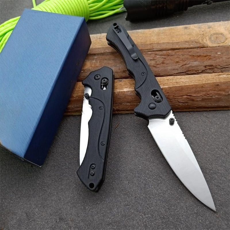 BM615 Mini S30V Outdoor Black Folding Knife