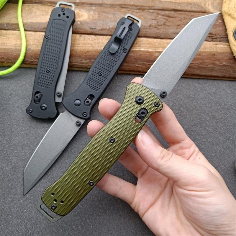 BM537GY Aluminum Alloy Outdoor Folding Knife