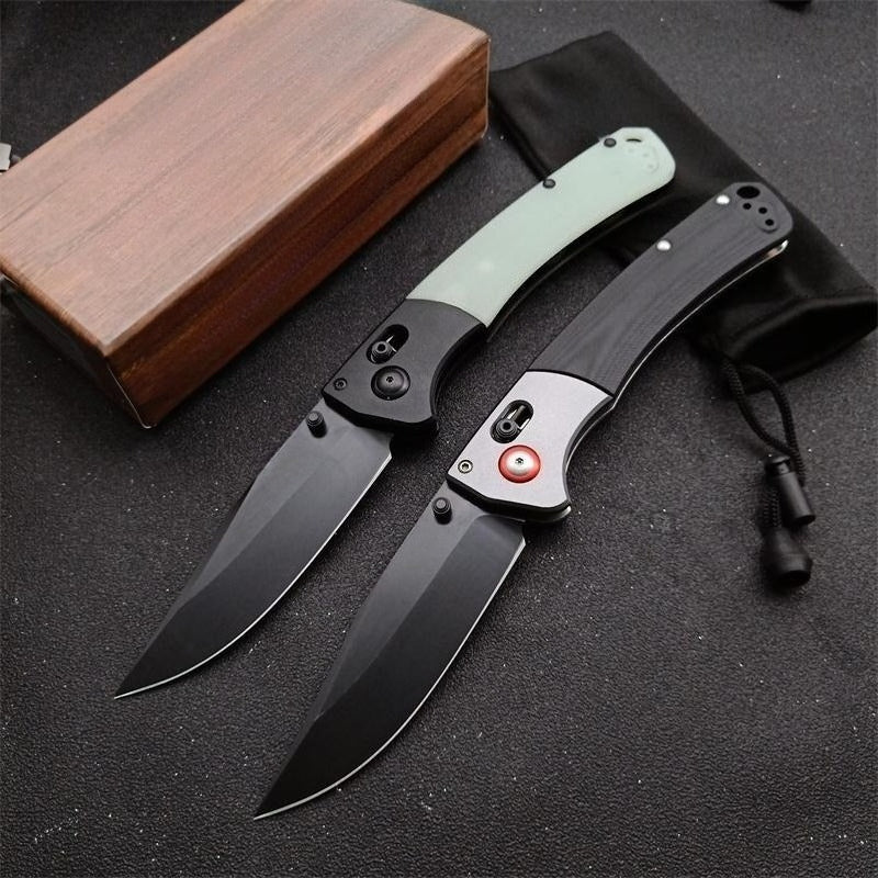 BM15080 G10 Handle Material 9cr18mov Outdoor Folding Knife