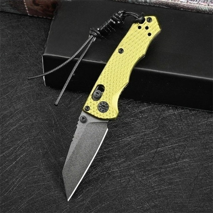 BM290 Aviation Aluminum Handle M4 Steel Outdoor Folding Knife