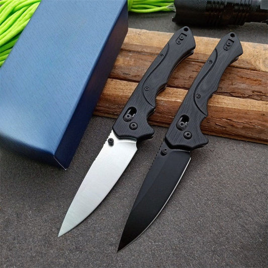 BM615 Mini S30V Outdoor Black Folding Knife