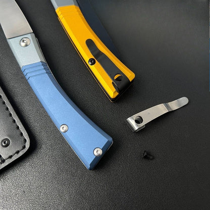 BM315 M390 Steel with 6061-T6 Aluminum Handle for Outdoor Folding Knife