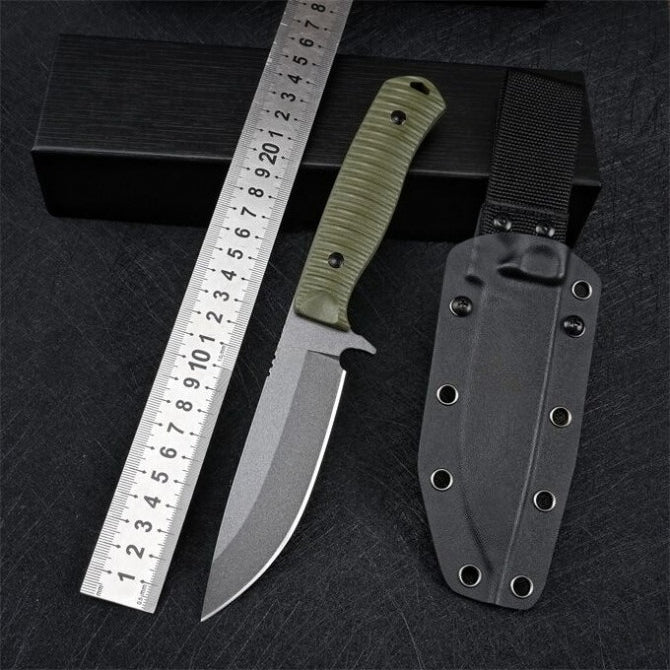 BM539GY Green G10 Handle DC53 Steel Outdoor EDC Knife