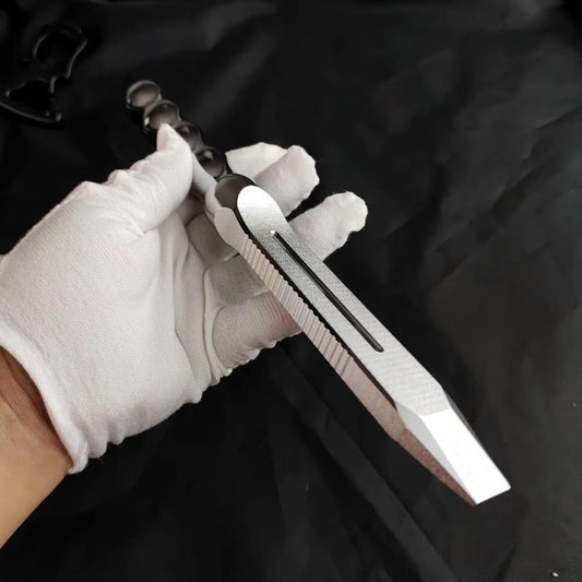 Outdoor Crowbar EDC Tool with Chrome-plated Anti-rust Treatment Surface