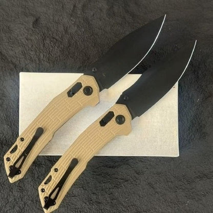 ZT0203 Desert-colored Outdoor Folding Knife