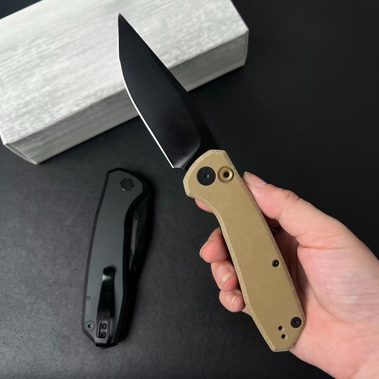 ZT0512 Linen Handle D2 Outdoor Portable Knife