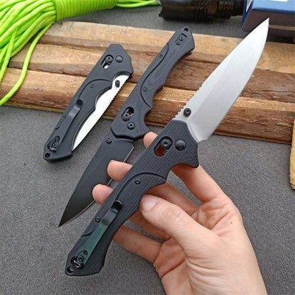 BM615 Mini S30V Outdoor Black Folding Knife