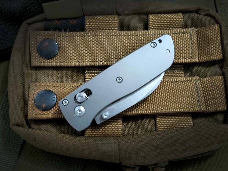 BM535 Mini Titanium Handle Outdoor Knife