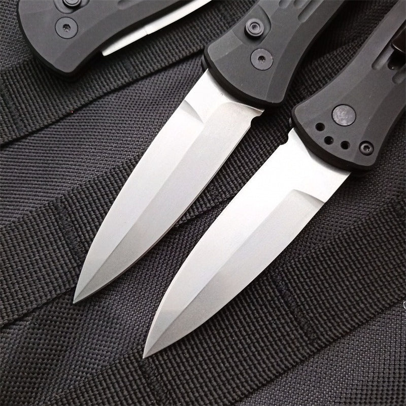 BM3551 Black Stonewashed 154CM Steel Outdoor Folding Knife