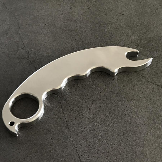 Multifunctional Bottle Opener Outdoor EDC Keychain Backpack Tool