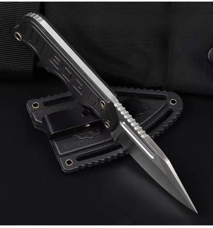 Mini 5CR13 Steel with Nylon Glass Fiber Optic Shank Knife