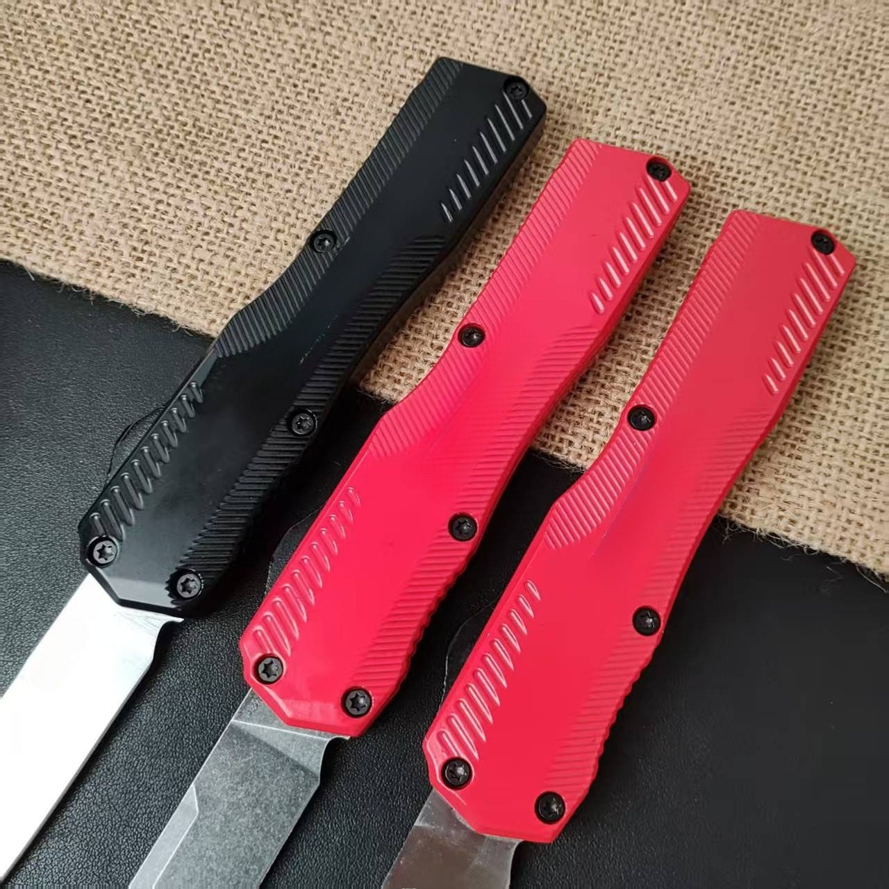 KX9000 Zinc Alloy Handle Outdoor Portable Knife