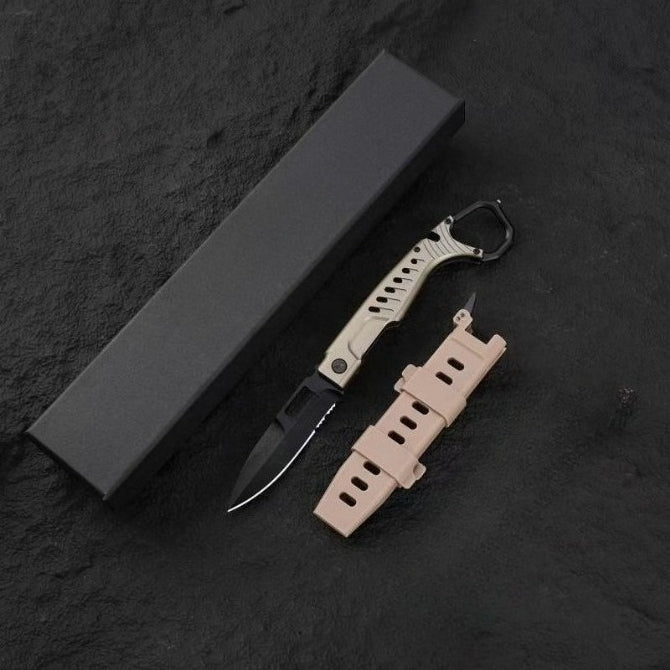 N690 Steel Nylon Fiberglass Outdoor Folding Knife