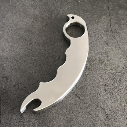 Multifunctional Bottle Opener Outdoor EDC Keychain Backpack Tool
