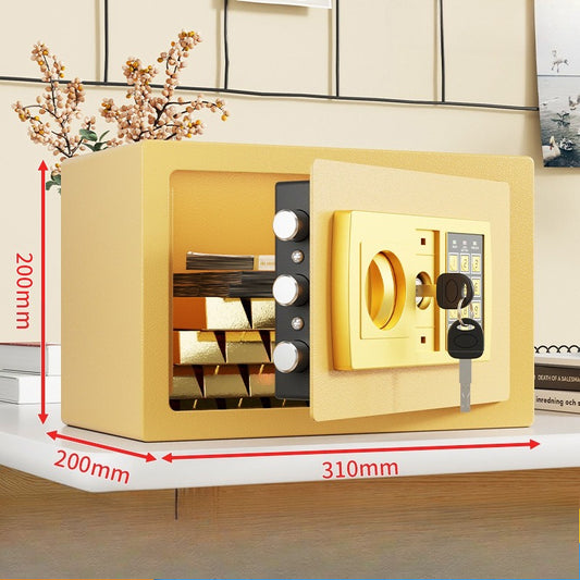 All-steel Safe Mini Combination Lock Box Electronic Password