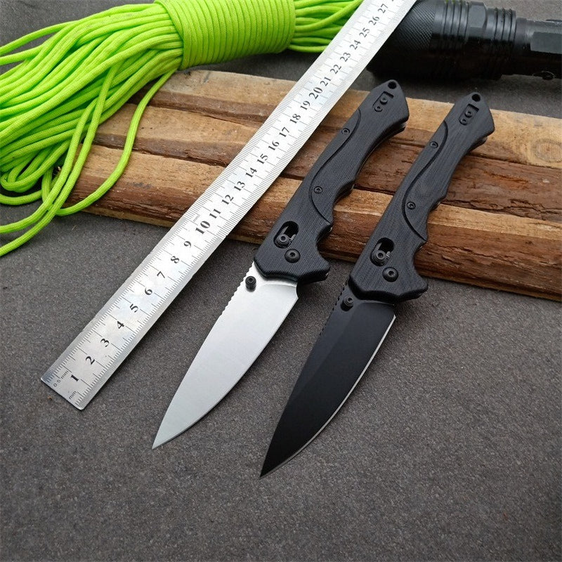 BM615 Mini S30V Outdoor Black Folding Knife