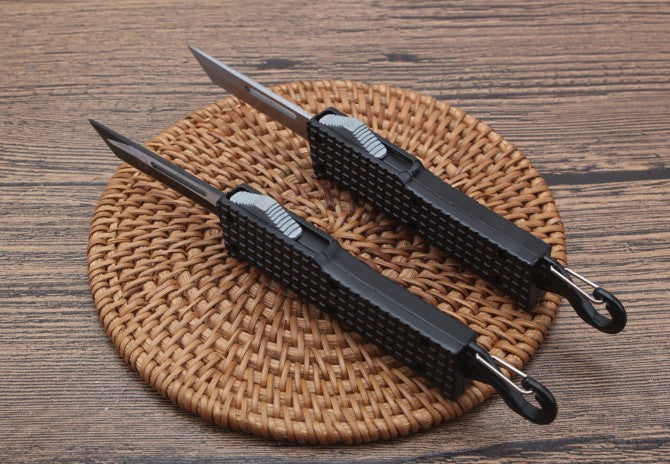 Mini Keychain Black Outdoor Knife