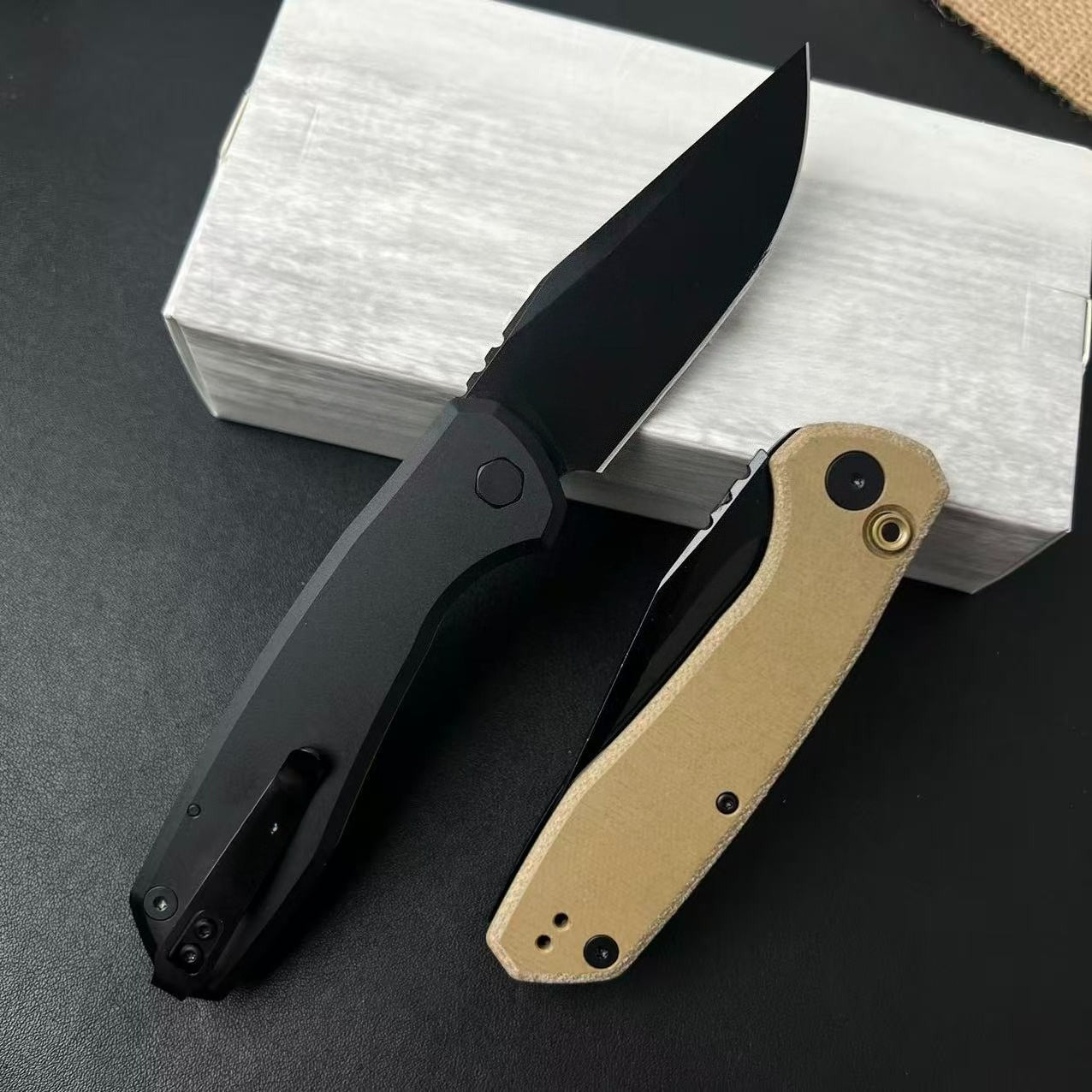 ZT0512 Linen Handle D2 Outdoor Portable Knife